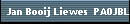 Jan Booij Liewes  PA0JBL